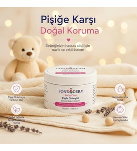 Bebek Pişik Kremi Çinko Oksit Ve Lanolin İçerikli Bariyer Krem Yoğun Onarıcı Cilt Bakım Kremi