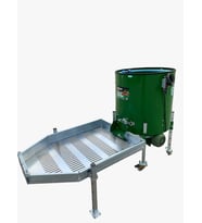 BURKON 190LT SABİT LAZERLİ CEVİZ SOYMA MAKİNESİ