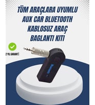 Bluetooth Destekli Aux Müzik Ve Konuşma Cihazı