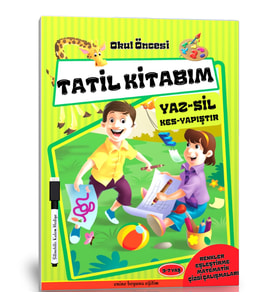 Okul Öncesi Tatil Kitabım (Tatil Kitap Seti)
