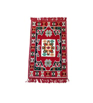 Zaytoon® 60*95 Filistin Geleneksel İşlemeli Küçük Hacimli Oturma Odası Halısı K00011