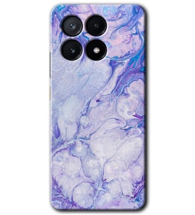 Poco x6 Pro Kılıf HD Desen Baskılı Kılıf - Spots Lilac