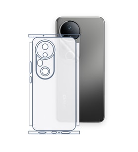 SChitec VIVO S20 Pro Uyumlu Fullbody Arka Kaplama Hidrojel Koruyucu Film