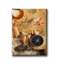 Deniz Haritası Canvas Tablo HAD106