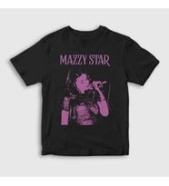 Presmono Unisex Çocuk Siyah Concert Müzik Mazzy Star T-Shirt 536952tt