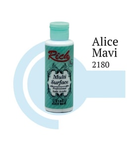Rich Multi Surface 2180 Alice Mavi Akrilik Boya 120 cc