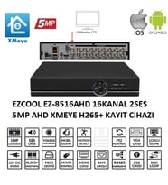 EZCOOL EZ-8516AHD 16KANAL 2SES 5MP 1HDD XMEYE XVR
