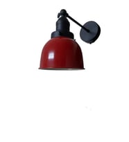 Rsylight Retro Metal Dekoratif Rustik Akrobatik Kırmızı Mafsallı Duvar Aplik