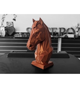 At Ev dekorasyonu sevenler için modern hediyelik dekoratif obje figür 15 cm