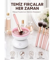 USB Çalışan Otomatik Kozmetik Fırça Temizleme Makinesi Yeni Nesil