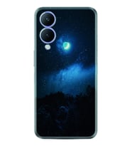 Vivo Y17S Kılıf Silikon Desen Özel Seri Gece 1633