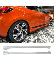 Renault Clio 5 RS Yan Marşpiyel Seti Mat Siyah Plastik 2 Adet 2020 2021 2022 2023 2024