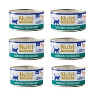 Nutri Feline Gurme Seri: Midyeli & Okyanus Balıklı Tahılsız Pate (6x70g) - Eşsiz Lezzet Şöleni