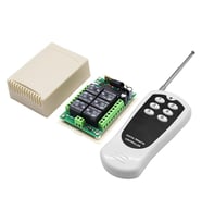 12V 433 MHz 6 Kanal Kablosuz RF Alıcılı Kumandalı Röle Modülü