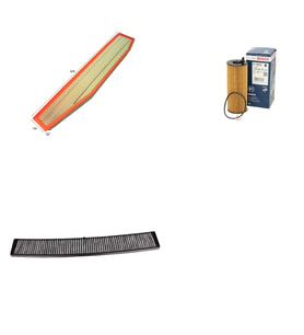 Bosch Filtre Bakım Seti Bmw X3 E83 20d Dizel N47 150 Beygir 2003-2010 Hava + Yağ F. + Polen Filtre Bosch