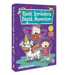 KÜÇÜK KARDEŞLERİN BÜYÜK MACERALARI SETİ ( 5 KİTAP 1.SINIF )  - TİMAŞ ÇOCUK