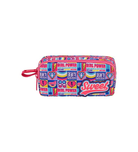 Muggle Kalem Çantası Sweet Pembe İki Bölmeli Kalemlik (Karışık)