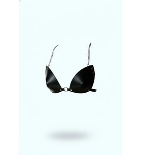 Mulvxbrf Brf02 Siyah Göğüs Harness Konik Kesim Zımbalı Deri - Brf1227 (Mulvix)