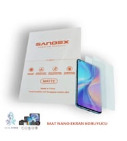 iPhone 13 MİNİ Uyumlu Ekran Koruyucu Esnek ULTRA İnce MAT SANDEX - NANO