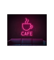 CAFE Yazılı ve Şekilli Neon Tabela