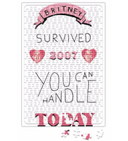 Britney Survived 2007 Puzzle 240 Parça Yapboz