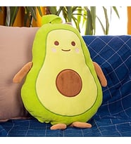 Avokado Pelüş Yastık 50cm (Yeşil)