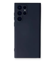 Northcity Samsung Galaxy S23 Ultra Uyumlu Kılıf Nano içi Kadife Silikon - Lacivert