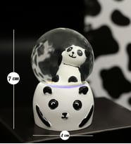 Panda Mini Işıklı Kar Küresi