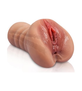 Censan 600GR Realistik Çift Girişli Melez Mastürbatör