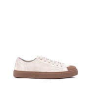 Shoetyle - Hakiki Süet Deri Bej Rengi Erkek Sneaker - 666-01-03