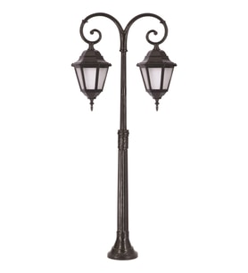 AVONNI BSU-68206-2BSY Siyah Boyalı Dış Mekan Aydınlatma E27 Aluminyum ABS Polikarbon Cam 60x23cm