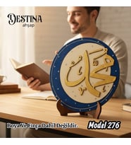 Destina Ahşap Mandala Boyama Seti- Ekonomik Seri- Eko Model 276