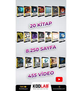 KODLAB YAYIN YAPAY ZEKA KÜTÜPHANESİ (Siyah - Beyaz)