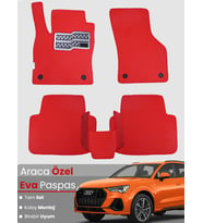 AUDİ Q3 (2018-2025) Uyumlu EVA Paspas Tam Set–Araca Özel,Su Geçirmez,Hızlı ve Kolay Montaj