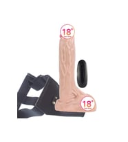 Dildo Series Dragon 21 Cm Realistik Titreşimli Kemerli Penis
