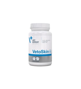 Vet Expert VetoSkin Kedi Köpek Deri Tüy Destek Vitamini 90 Kapsül