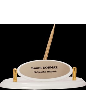 ODAK KUPA - Ahşap ve Cam Masa İsimlikleri - YZ-009 A - 10 cm