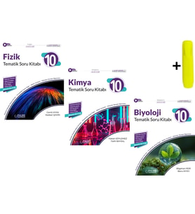 Palme Yayıncılık 10. Sınıf Joker Fizik Kimya Biyoloji Soru Kitabı Yeni