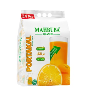 Mahbuba Portakal Aromalı Soğuk Toz Içecek 24x11.2gr