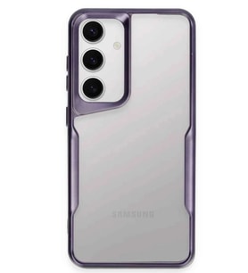 Galaxy S24 Kılıf Boyi Silikon Kapak - Derin Mor