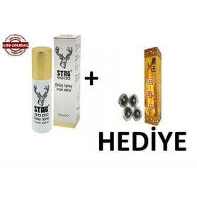 STAG ORJİNAL  SPREY + HEDİYELİ ÜRÜN ORJİNAL