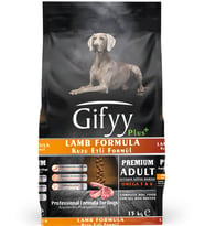 Gifyy 15 Kg Yetişkin Premium Kuzu Etli Mama (23/10) Köpek Maması