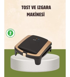 Tost Makinesi Isı Kontrollü 4 Dilim Kapasiteli