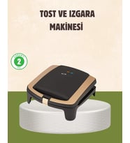 Tost Makinesi Isı Kontrollü 4 Dilim Kapasiteli