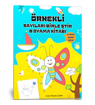 Noktalı Sayıları Birleştir ve BOYA Kitabı (Örneklidir.)