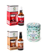 Beuta Hint Yağı + Tatlı Badem Yağı 50 ml ve Hindistan Cevizi Yağı 150 ml(KAŞ KİRPİK BAKIM SETİ)