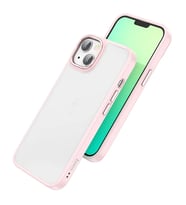 Hoco iPhone 14 Plus Golden Shield Frosted Silikon Telefon Kılıfı-(5775) - SSSSSS2961-3209
