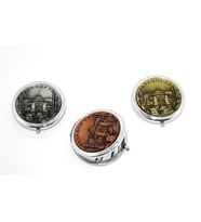 Periboia Metal Ayasofya Kabartmalı El Aynası (Çok Renkli)