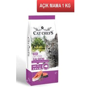 Cat Chefs Somonlu Kısır Kedi Maması 1 Kg AÇIK