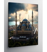 Kanvas Tablo Cami Manzarası
